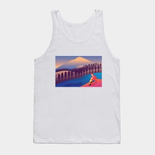 Mountains Modern Tank Top